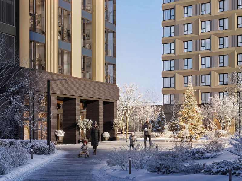 Вид  на корпуса.