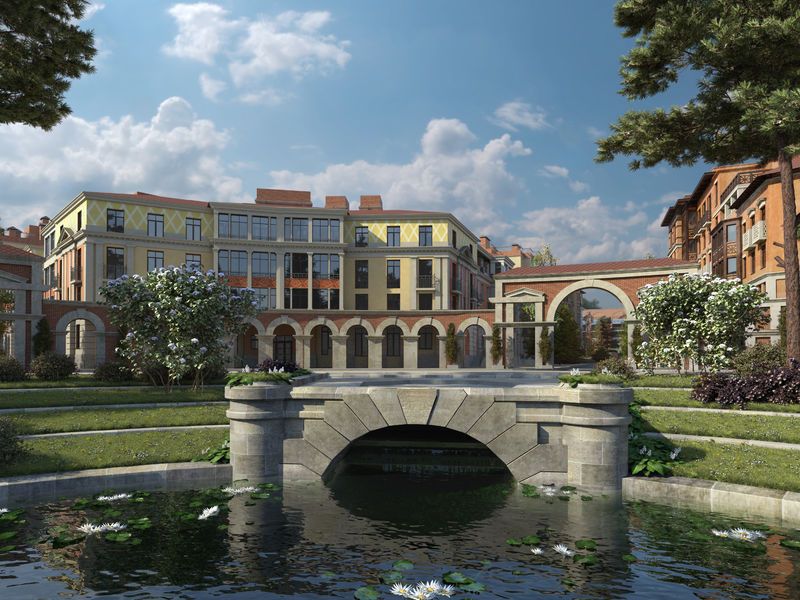 Экогород «Лесобережный» — малоэтажный клубный экогород.