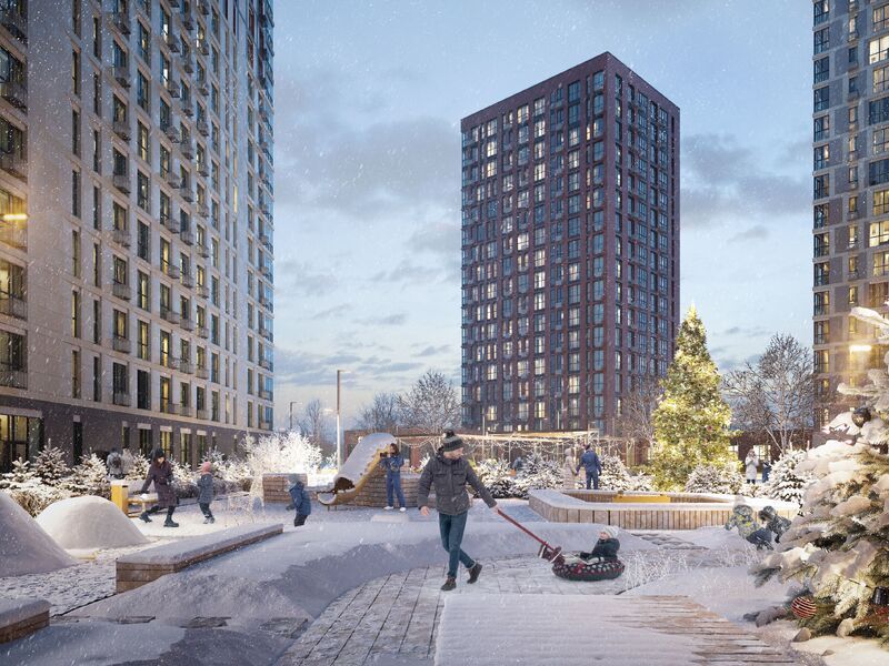 Благоустроенная территория