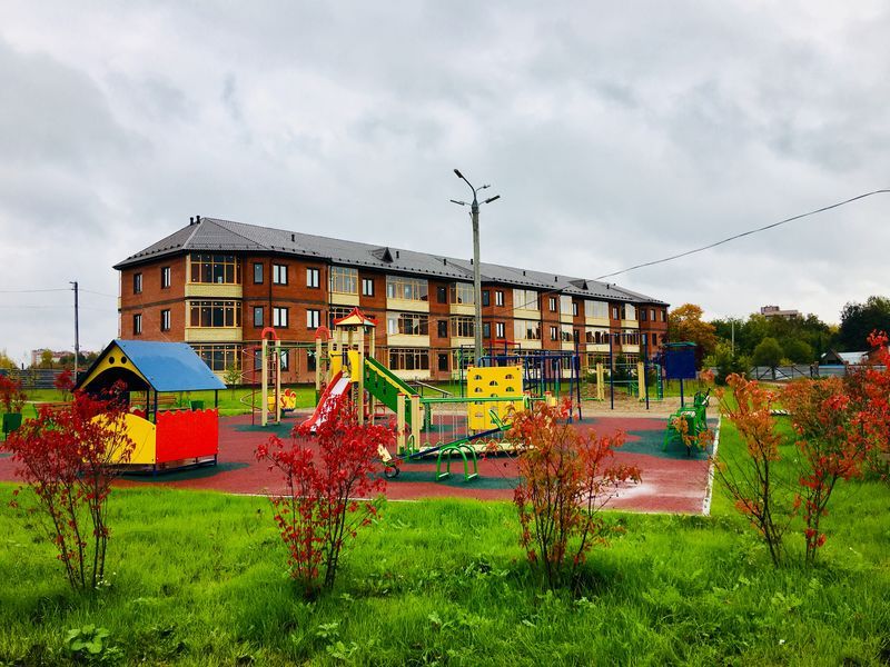 ЖК построен и сдан в эксплуатацию. Фото октябрь 2017 г.