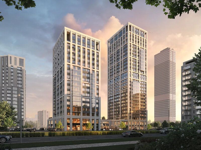 Квартал из двух башен станет новой доминантой Нижегородского района.
