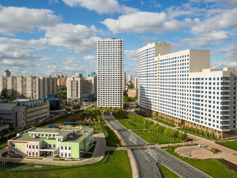 Многофункциональный жилой комплекс «Розмарин» общей площадью 8 га разместился на юго-западе столицы.
