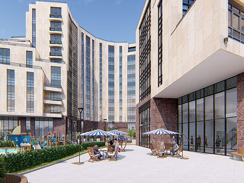 Внутренняя закрытая территория.