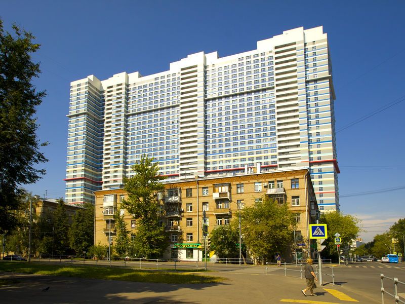 ЖК «Триколор». Дом 188Б, корпус 4. Фото от 07.08.2016 г.