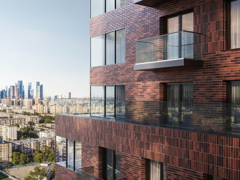 Фасад башни REDS