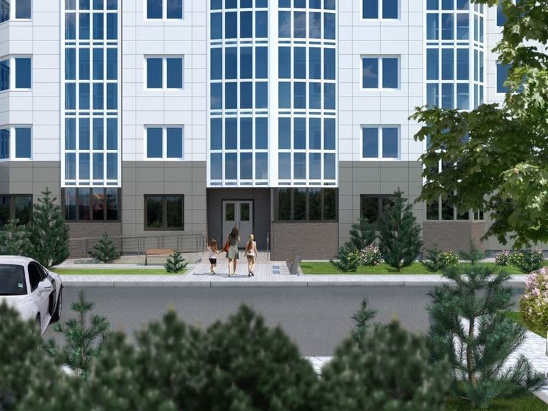 ЖК «Квартал-3». Входная группа.