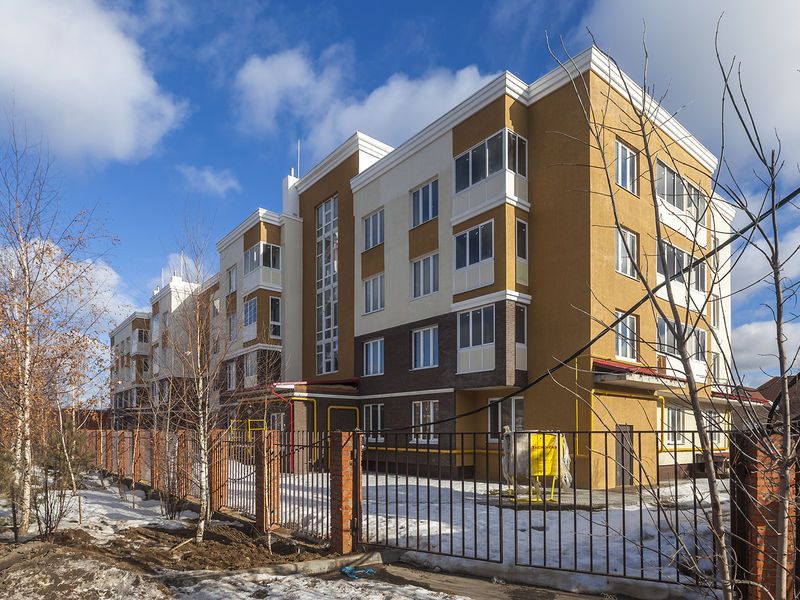 ЖК «Немчиновка-Резиденц». Корпус 1. Фото от 12.03.2019.