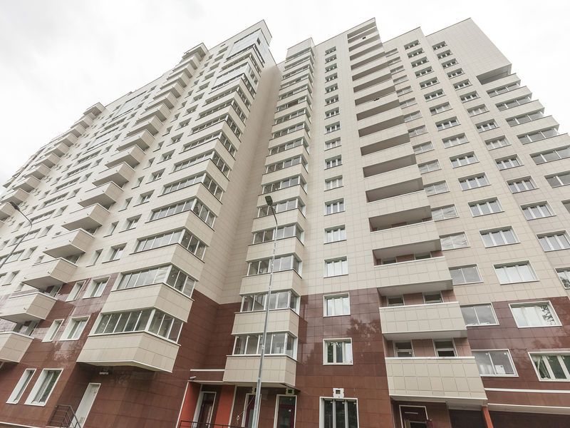 ЖК «Белая звезда». Фасад. Стадия строительства. Фото от 04.07.2018 г.