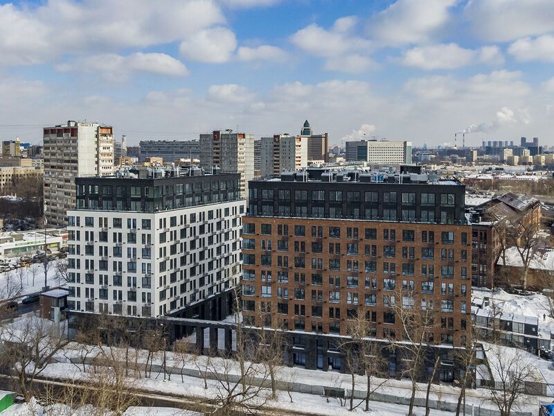 Общий вид на квартал. Аэрофотосъемка от 13.03.2021 г.