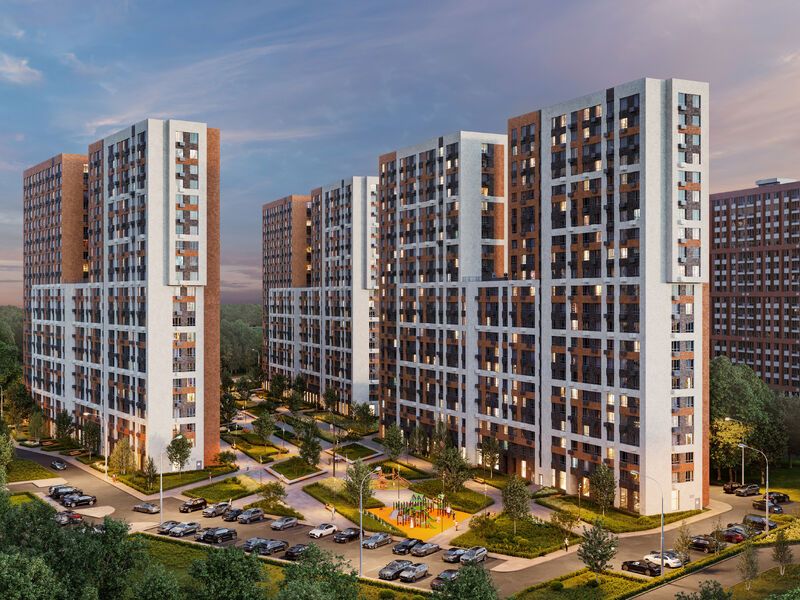 Общая площадь застройки составляет 77 гектаров.